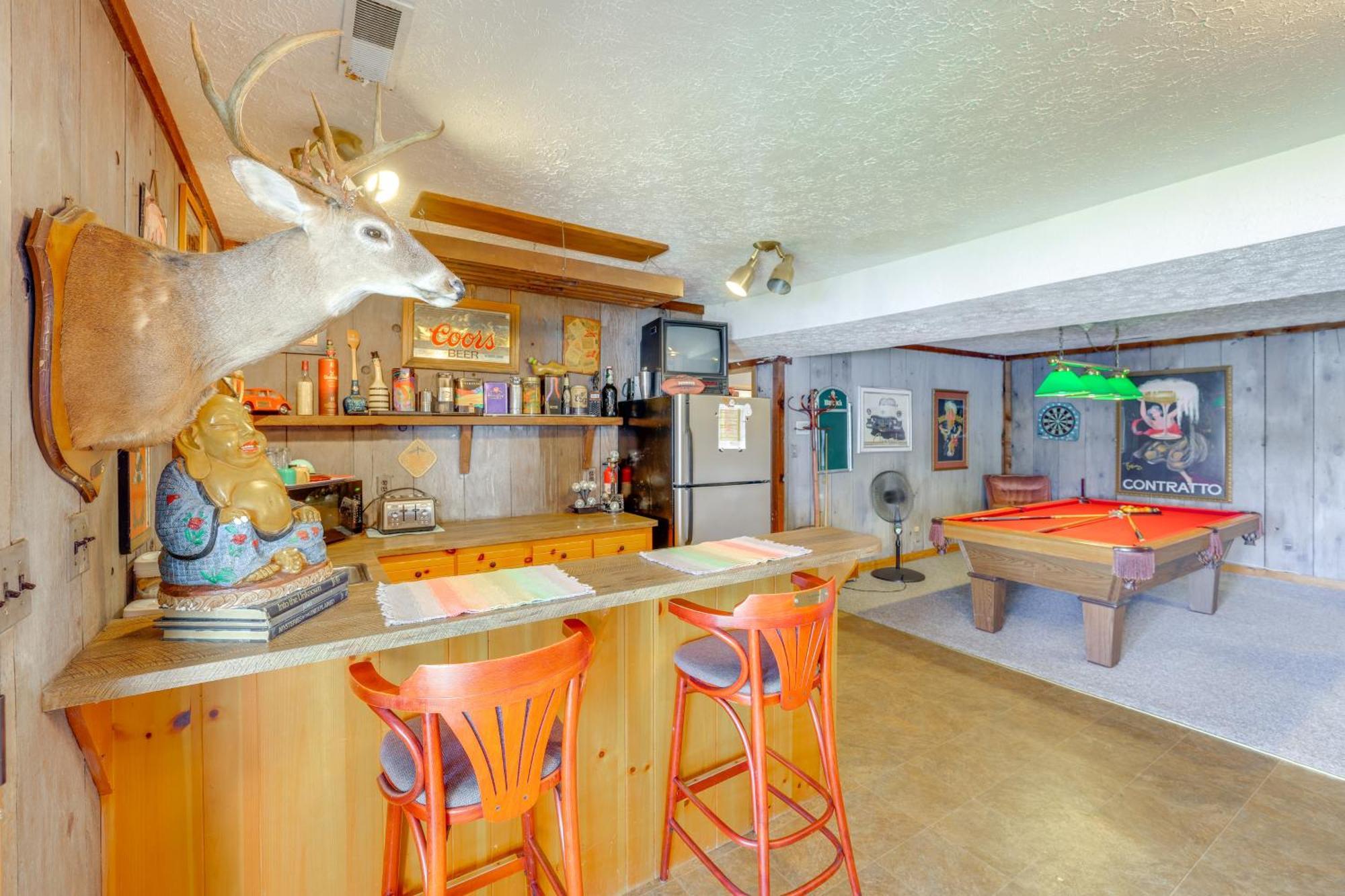 Smith Mountain Lake Retreat With Private Beach! Huddleston المظهر الخارجي الصورة