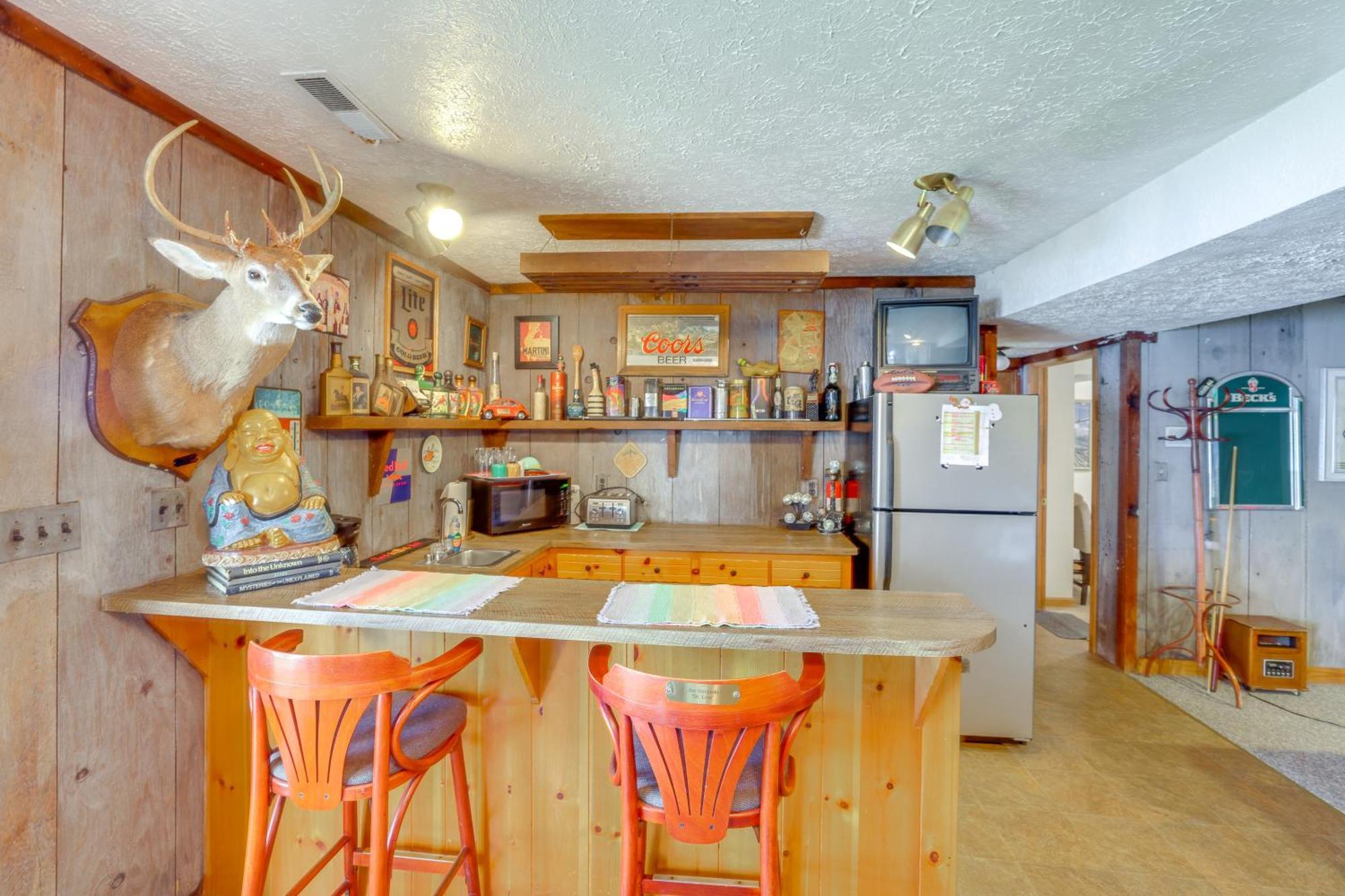 Smith Mountain Lake Retreat With Private Beach! Huddleston المظهر الخارجي الصورة